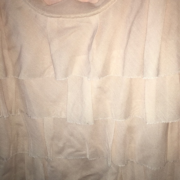 Loft (MP) light pink ruffled blouse - Picture 4 of 4